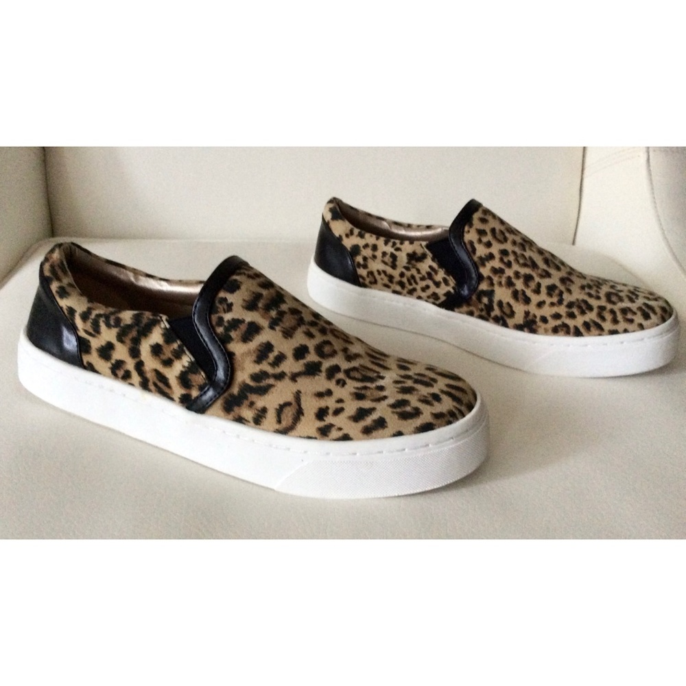 Luichiny Vay Kay Leopard Sneakers Loafers Flats - Picture 2 of 12